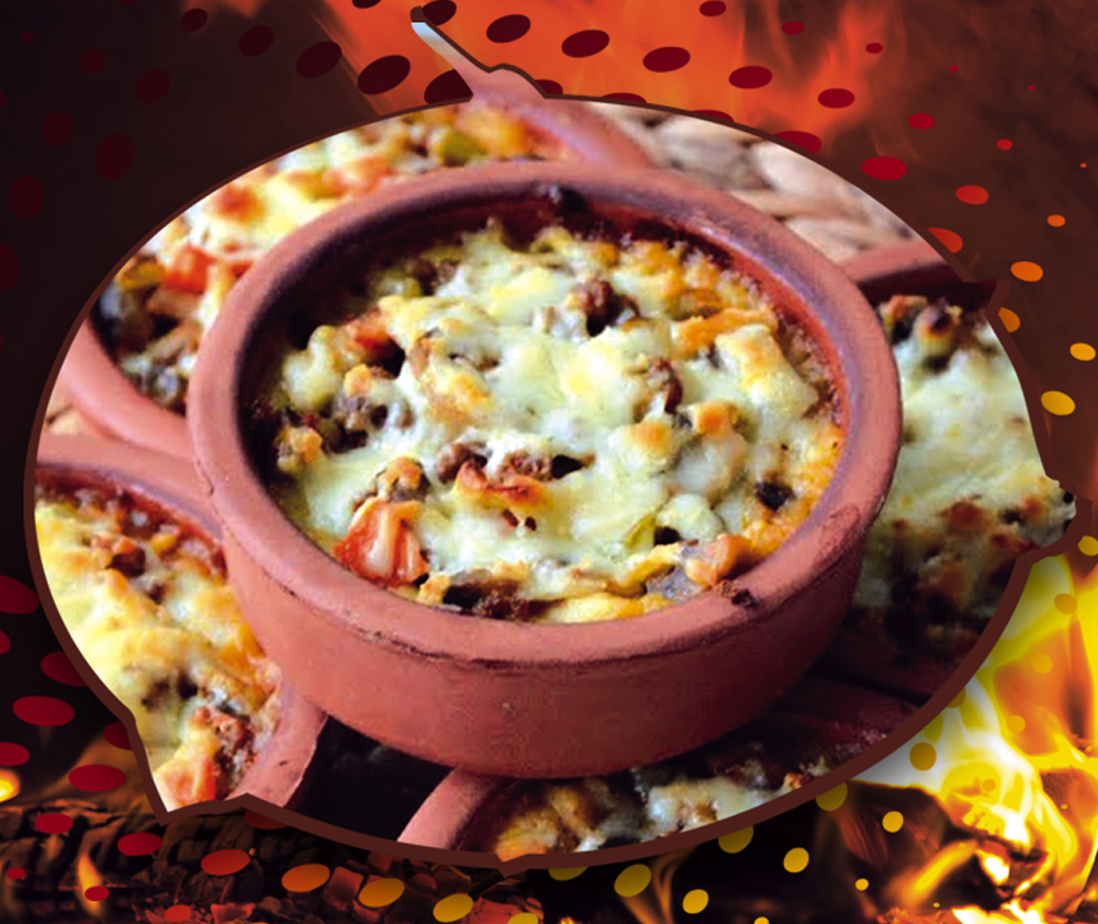Güveçte Mantarlı Et